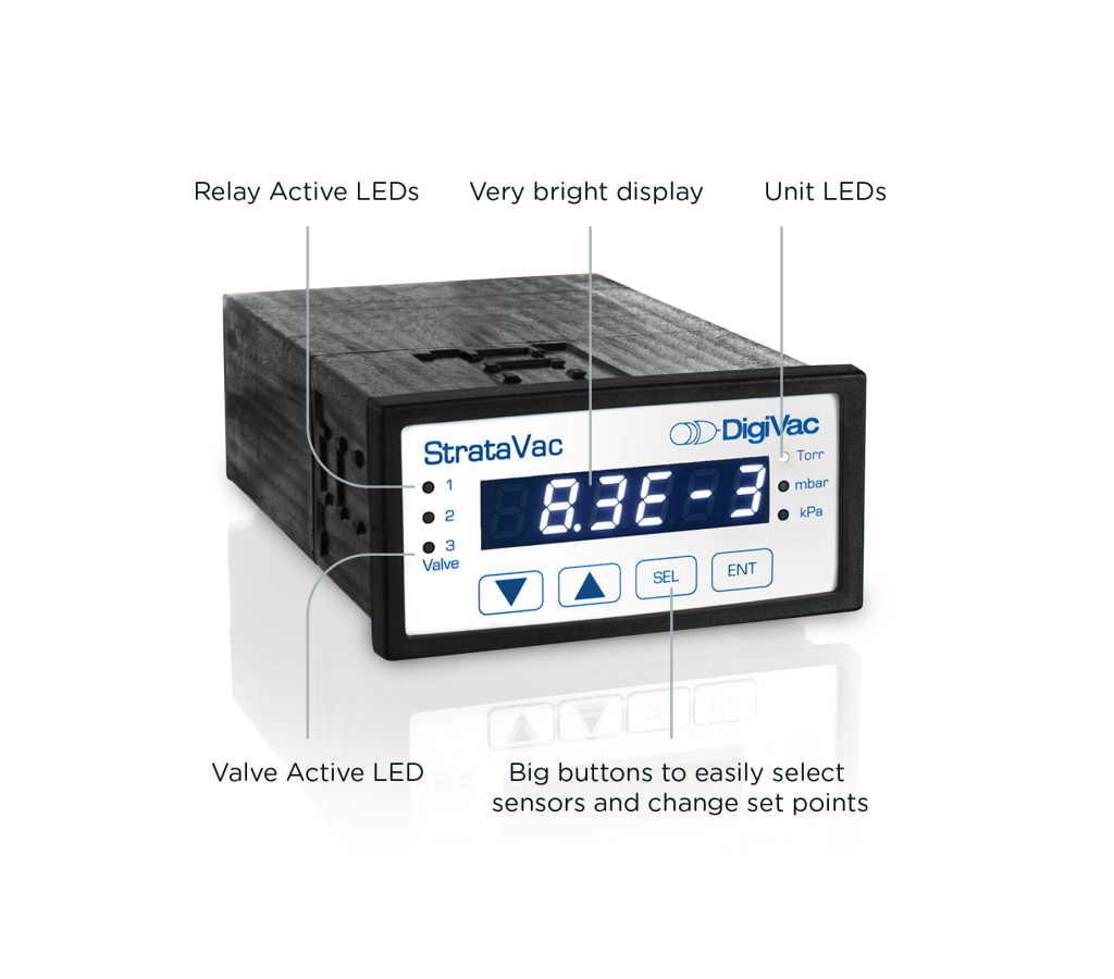 StrataVac Wide Range Vacuum Gauge