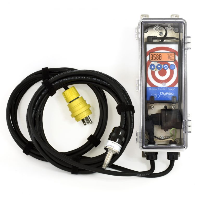 Weatherproof Bullseye Precision Gauge® with Bluetooth | Rugged Weatherproof Vacuum Gauge