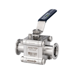 Manual 2-Way Ball Valve | vacuum system isolation