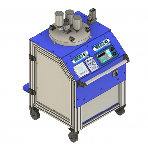 DigiVac EXACT Cart: Mobile Turbo Calibration System | High Vacuum Calibration Cart with Automated SNAP Controls & Fyra Displays