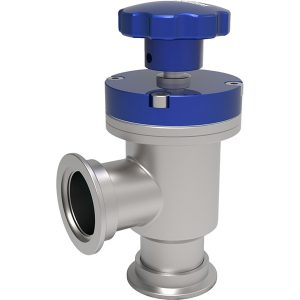 KJL Manual Bellows Sealed SS Angle Valves (KF flanged)