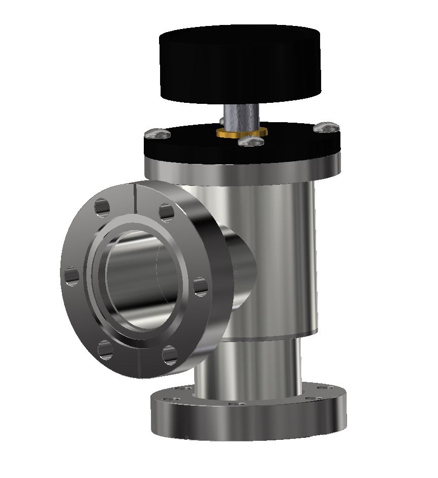 Key High | Right Angle Valve, Stainless Steel, Manual, Viton® Bonnet and  Poppet |SA-150-N-MS
