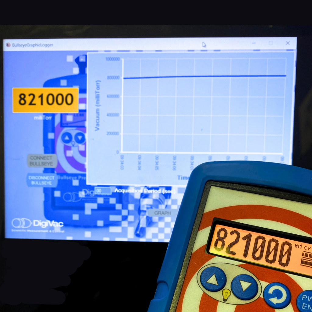 Vacuum Gauge Logging Software Target Tracker