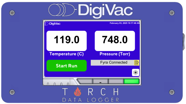 Torch data logger